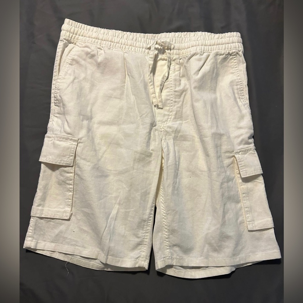 Onia men linen-stretch cargo short medium size